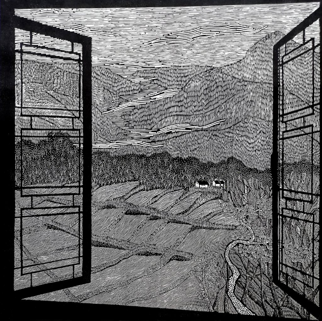 劉小霞《窗外二》93&times;93cm.jpg
