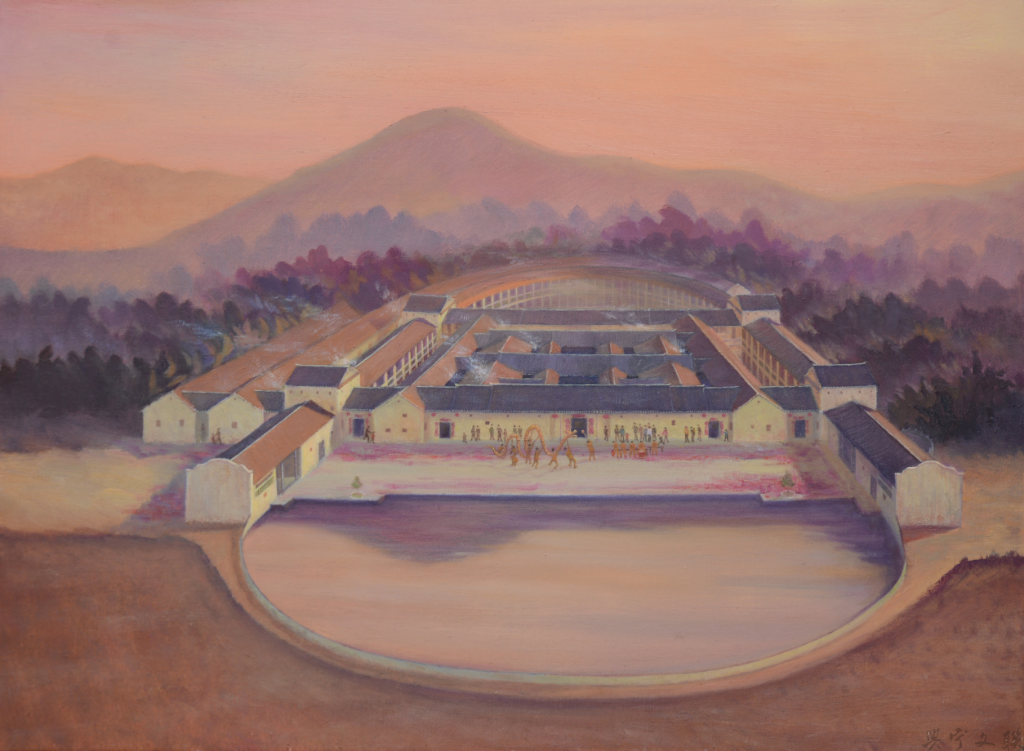 陳躍君幸福家園油畫80&times;60CM.jpg