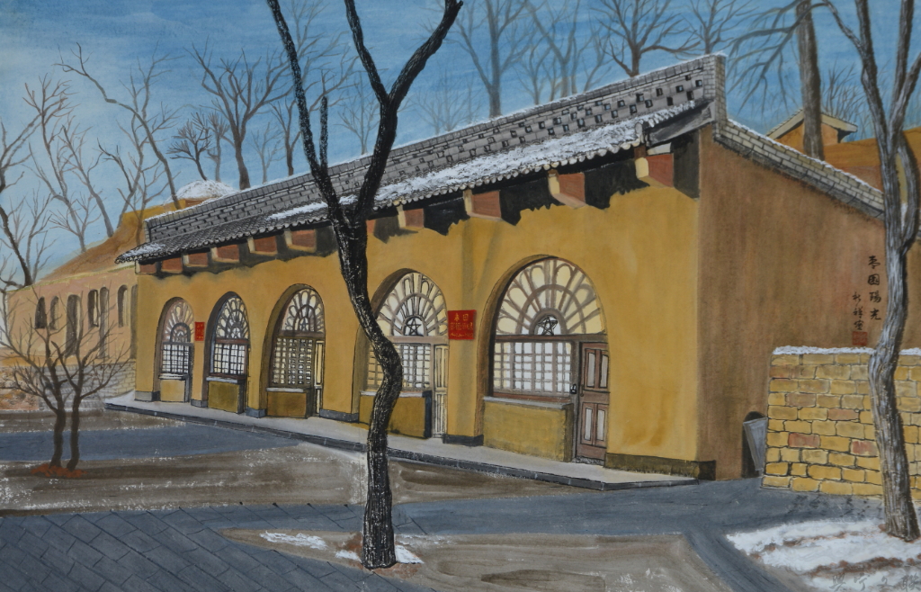 陳新祥棗園陽光國畫130&times;90CM.jpg