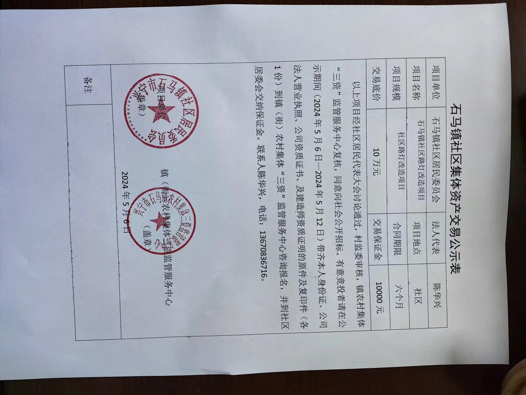 石馬鎮(zhèn)社區(qū)集體資產(chǎn)交易公示表2024.5.6.jpg