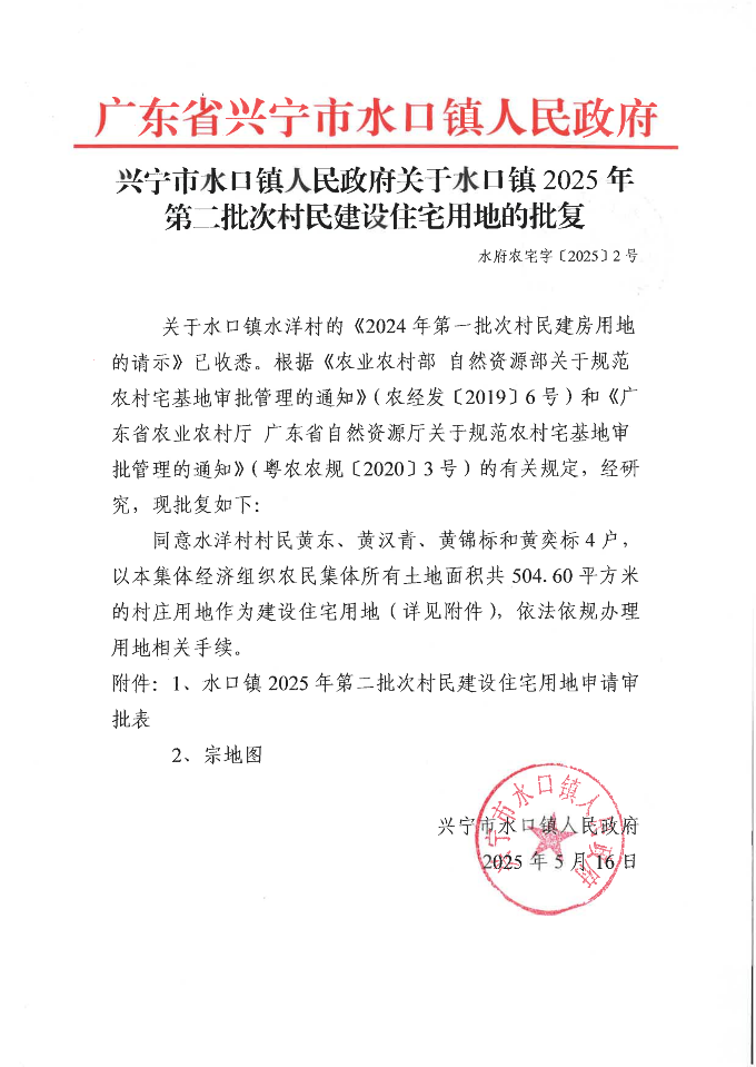 水口鎮(zhèn)2025年村民建設(shè)住宅用地的批復(fù)第二批次_00.png